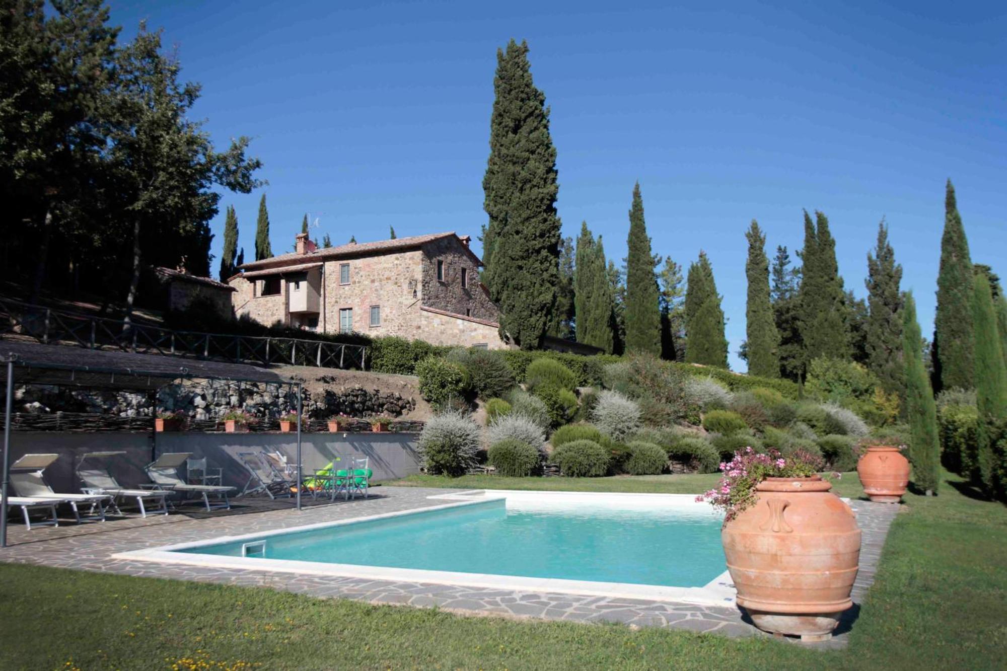 Borgo Di Camporsevoli Villa Eksteriør bilde